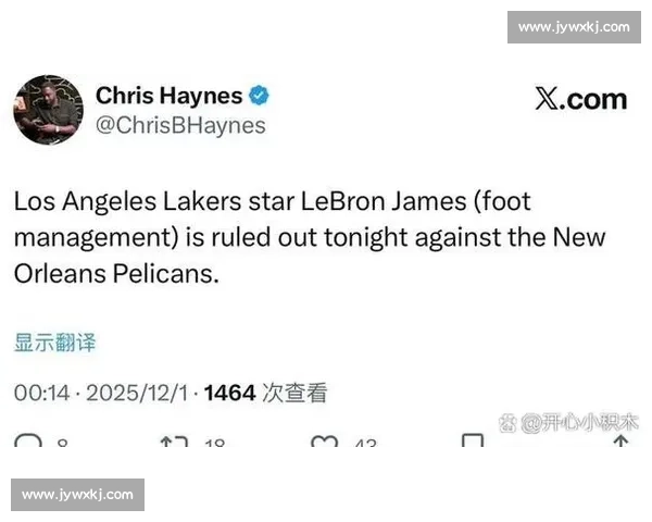 詹姆斯的 “逆伤病” 密码:科学保养与身体管理的巅峰实践 詹姆斯的 “逆伤病” 密码:科学保养与身体管理的巅峰实践